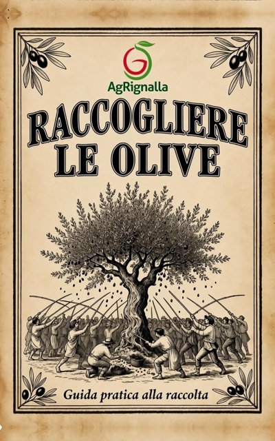 Cover of «Raccogliere le olive»